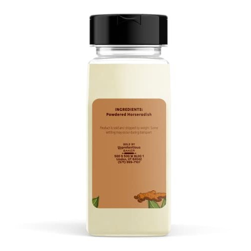 Unpretentious Horseradish Powder, 2 Cups, Spicy Root Powder, Sha...