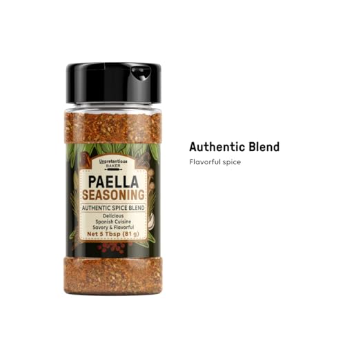 Unpretentious Paella Seasoning, 5 Tbsp, Authentic Spice Blend, S...