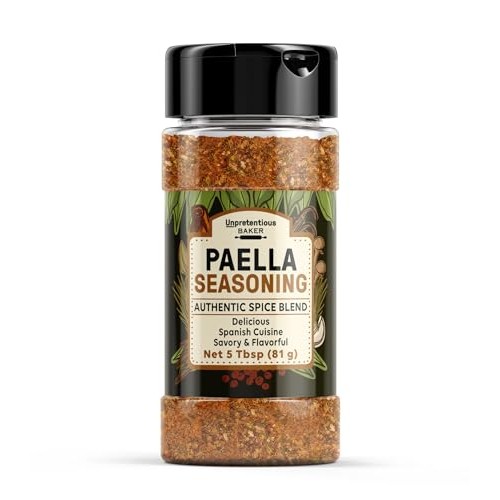 Unpretentious Paella Seasoning, 5 Tbsp, Authentic Spice Blend, S...