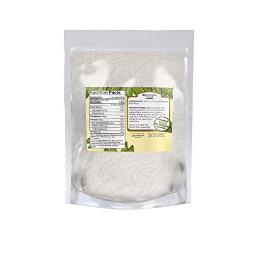 White Rice Flour 4 Lbs By Unpretentious Baker, High-In-Fiber A