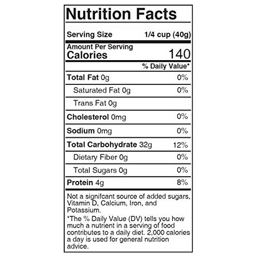 White Rice Flour 4 Lbs By Unpretentious Baker, High-In-Fiber A