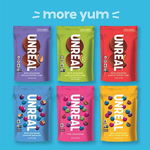 Unreal Dark Chocolate Coconut Bars | Certified Vegan, Non-Gmo, L Unreal Dark Chocolate Coconut Bars | Certified Vegan, Non-Gmo, L