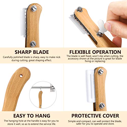 Upkoch Bread Lame With Wooden Handle Bread Slashing Tool Bread S