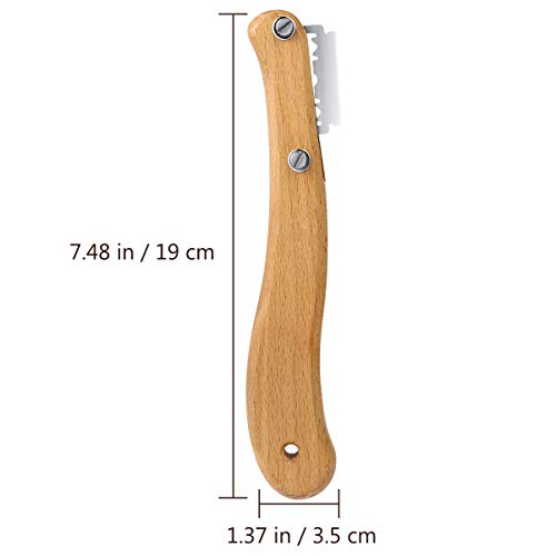 Upkoch Bread Lame With Wooden Handle Bread Slashing Tool Bread S