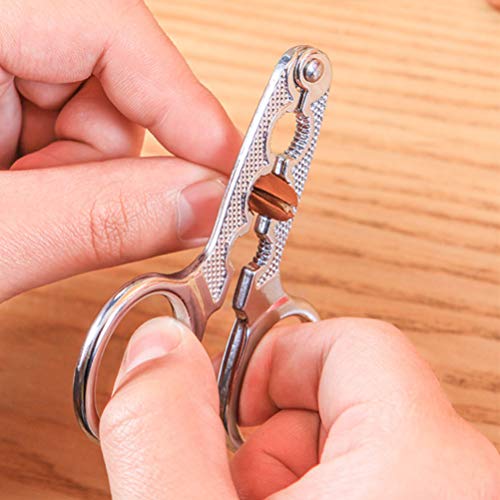 Upkoch Stainless Steel Seeds Plier Scissor Seed Cracker Sheller