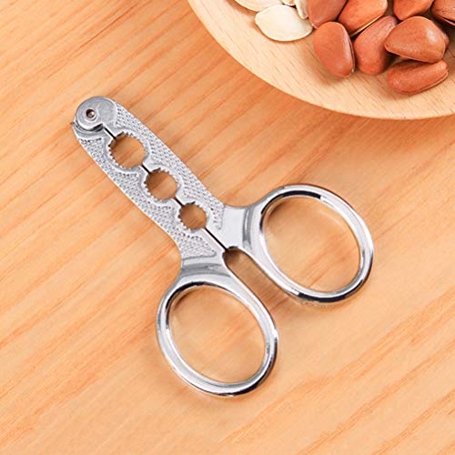 Upkoch Stainless Steel Seeds Plier Scissor Seed Cracker Sheller