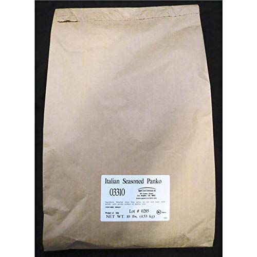 Upper Crust Zesty Spiced Italian Seasoned Panko Breadcrumbs, 10