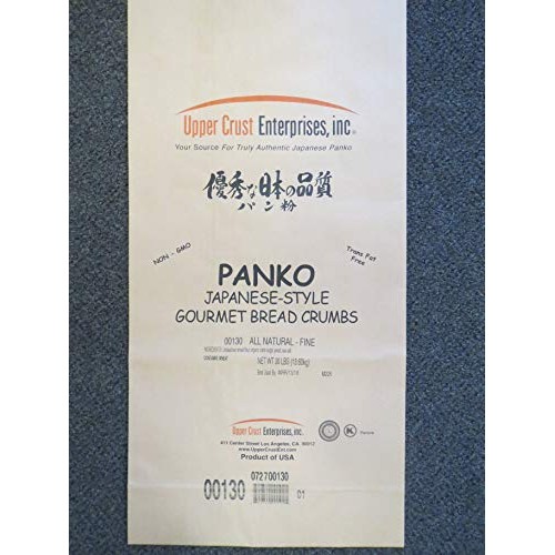 Upper Crust All Natural Fine Grind Japanese Breadcrumbs, 30 Poun