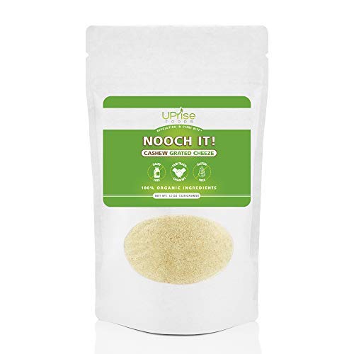 New Nooch It! Organic Dairy-Free Cashew Grated Cheeze 12Oz Vega