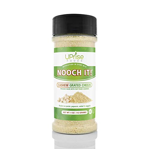 Nooch It! Fair Trade Dairy-Free Cashew Grated Cheeze | Vegan Par Nooch It! Fair Trade Dairy-Free Cashew Grated Cheeze | Vegan Par