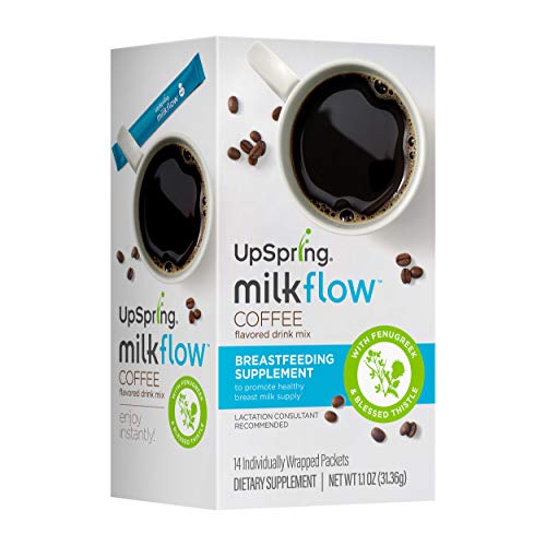 Milkflow Lactation Supplement Coffee Drink Mix By Upspring | Bre