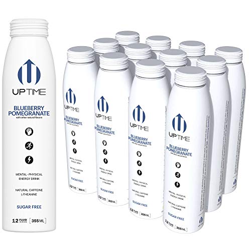 Uptime – Blueberry Pomegranate - Sugar Free 12 Pack, Premium E