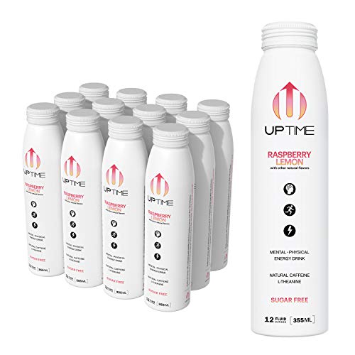 Uptime – Raspberry Lemon – Zero Sugar 12 Pack Premium Energy D
