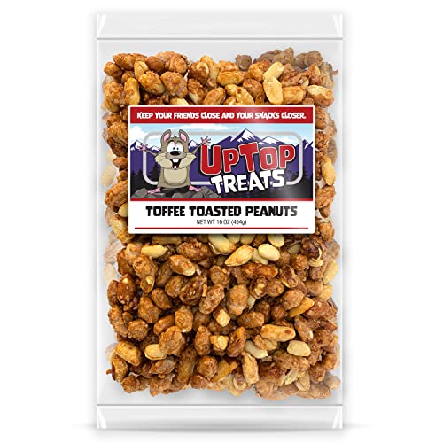 Butter Toffee Peanuts | 1 Lb Bag Of Gourmet Peanuts Toasted Gold