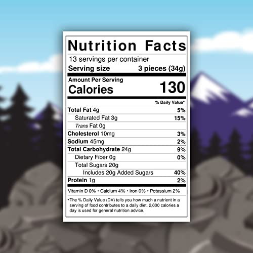 Gourmet Vanilla Sea Salt Caramels | 1 Lb Bag Of Individually Wra