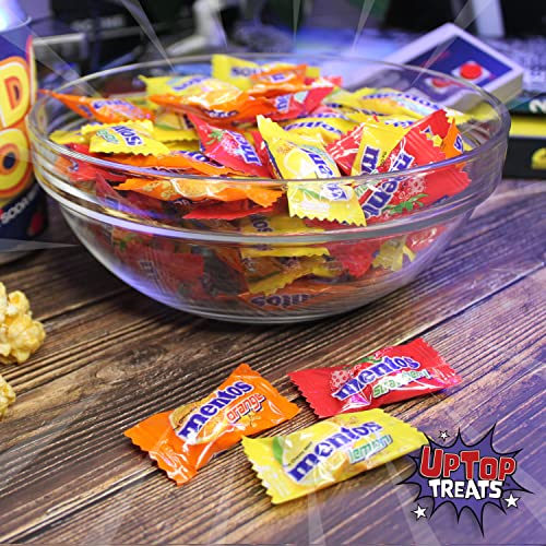 Mentos Fruit Candy | Half Pound Bag of Individually Wrapped Frui...