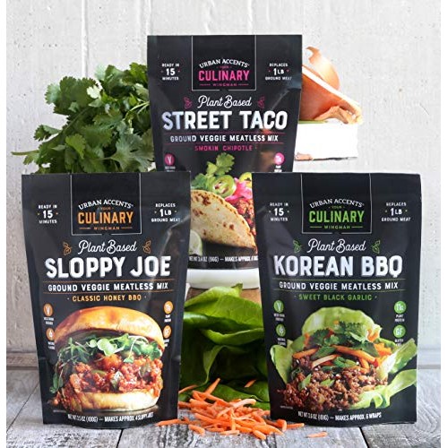 Urban Accents Plant Based Chipotle Taco Meatless Mix – Gluten Fr