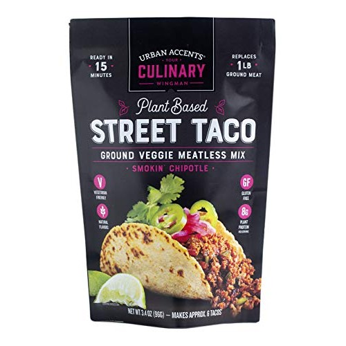 Urban Accents Plant Based Chipotle Taco Meatless Mix – Gluten Fr