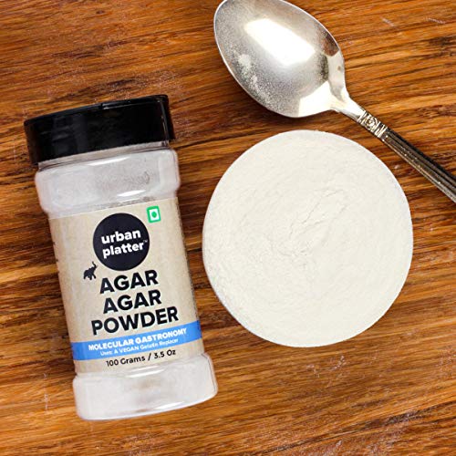 Urban Platter Agar Agar Powder, 100G [Vegetarian Gelatin Powder]