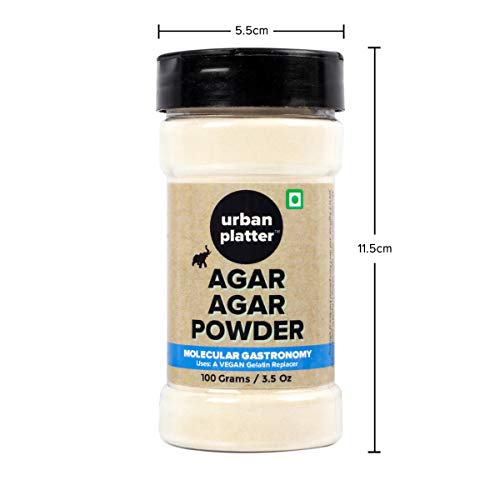 Urban Platter Agar Agar Powder, 100G [Vegetarian Gelatin Powder]