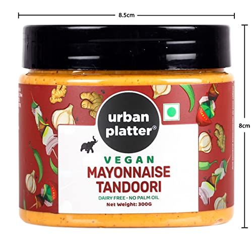Urban Platter Vegan Tandoori Mayo, 300g / 10.6oz [Dairy-Free May...