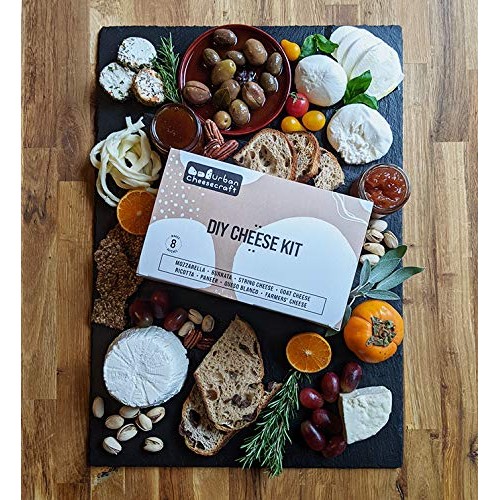 Deluxe Cheese Kit - Makes 8 Cheeses; Mozzarella, Burrata, String