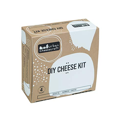 Mini Diy Cheese Kit - Ricotta &Amp; Farmers Cheese - 4 Batches, Mak