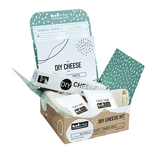 Mozzarella, Ricotta &Amp; Farmers Cheese Kit - 4 Batches, Make Chee