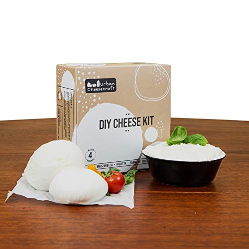 Mozzarella, Ricotta &Amp; Farmers Cheese Kit - 4 Batches, Make Chee