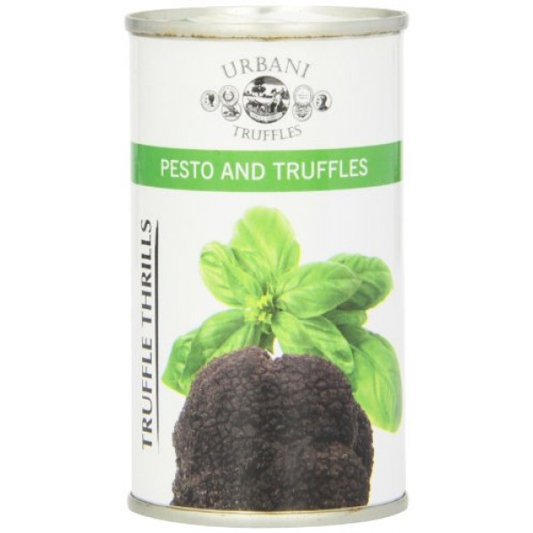 Urbani Truffles Truffle Thrills, Pesto and Truffles, 6.4 Ounce Cans