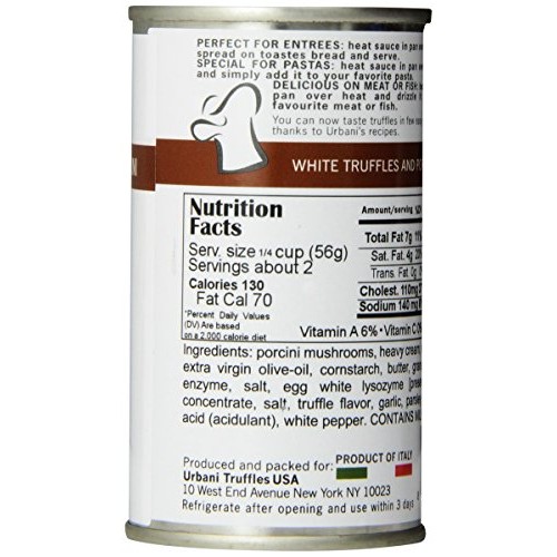 Urbani Truffles Truffle Thrills, White Truffles And Porcini, 6.4