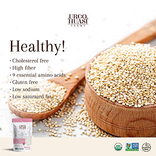 Urcohuasi Farms Organic Quinoa Flour, Non Gmo, Vegan, Naturally