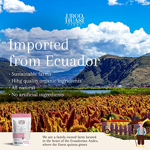 Urcohuasi Farms Organic Quinoa Flour, Non Gmo, Vegan, Naturally