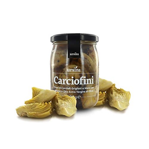 Ursini Artichokes In Oil, Hand-Grilled Artichoke Hearts Flavoure