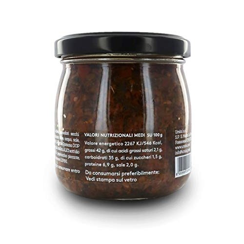 Ursini Dried Tomato Pesto Sauce With Anchovies, Black Olives And