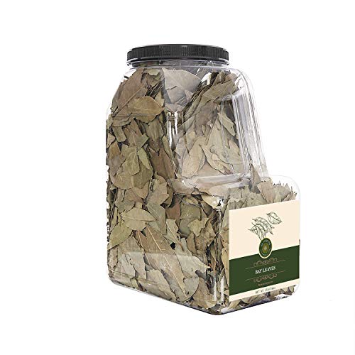 Us-Farmers Natural Premium Quality Bay Leaves In Jar, 1 Lb