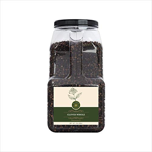 Us-Farmers Natural Premium Quality Clove Whole In Jar, 4 Lbs