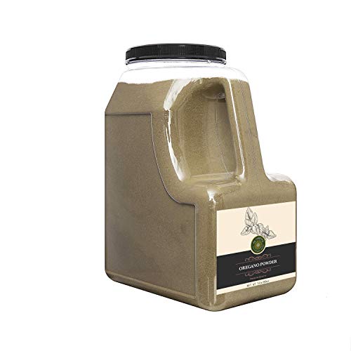 Us-Farmers Natural Premium Quality Oregano Powder In Jar, 5 Lbs