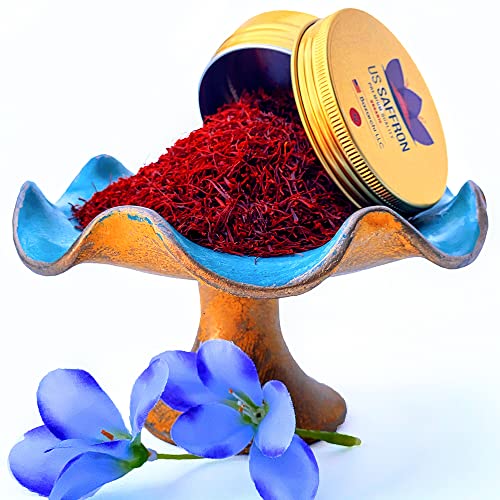 US Saffron, Premium & Finest Organic All Red Saffron Threads Gra...