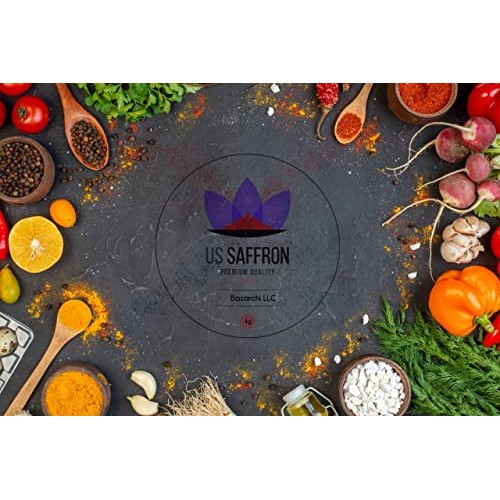 US Saffron, Premium & Finest Organic All Red Saffron Threads Gra...