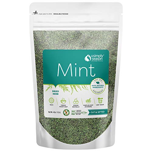 Usimplyseason Mint Dried Cut &Amp; Sifted, 4 Ounce
