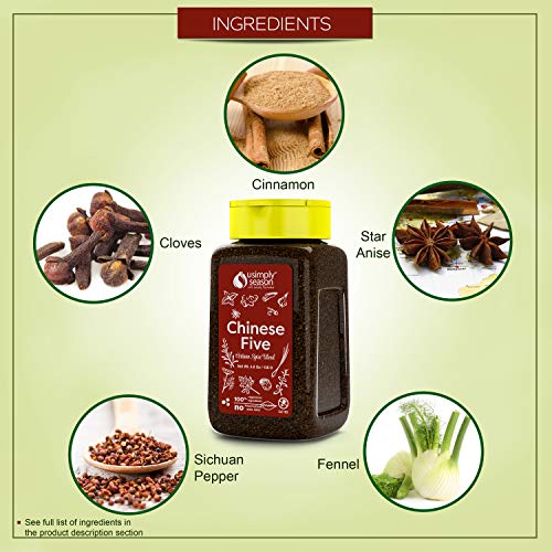 Usimplyseason Asian Seasoning Chinese Five Spice, 4.8 Oz