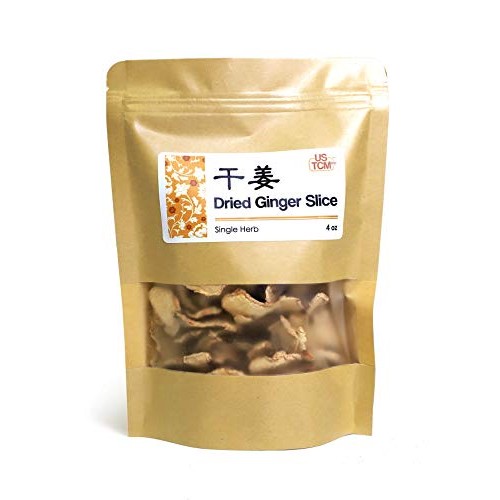 New Packaging Dried Ginger Slices 干姜 4Oz