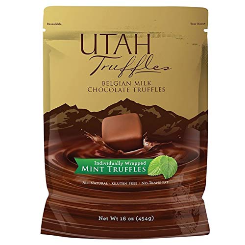 Mint Truffles - Utah Truffles Belgian Milk Mint Chocolate Truffl Mint Truffles - Utah Truffles Belgian Milk Mint Chocolate Truffl