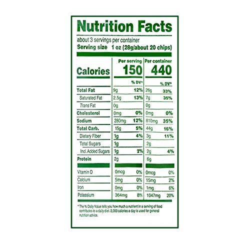 Utz Onion &Amp; Garlic Potato Chips 2.875 Oz Bags - Pack Of 14