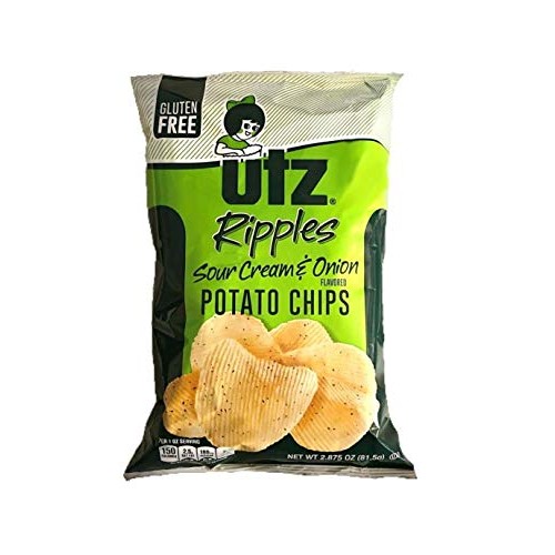 Sour Cream &Amp; Onion Chips 2.875 Ounce 14 Count