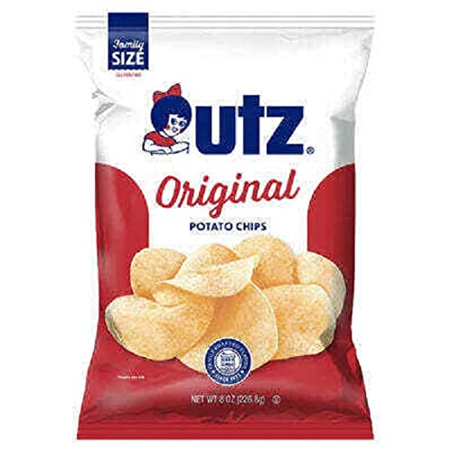 UTZ Quality Foods Original Potato Chips Family Size Bags 3 Bags