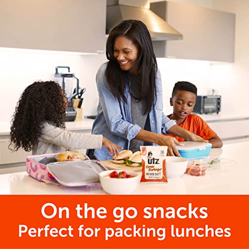 Utz Honey Barbeque Crispy Potato Chips Made From Fresh Potatoes,