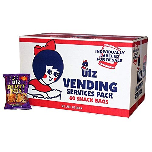 Utz Party Mix – 1 Oz. Bags 60 Count Tasty Snack Mix Of Corn To