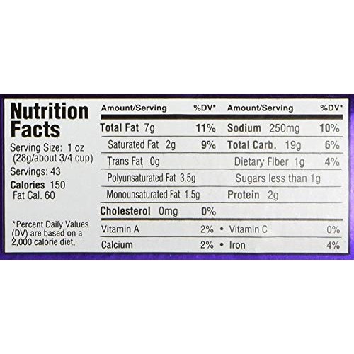 Utz Party Mix - 43 Ounce Barrel - Tasty Snack Mix Includes Corn